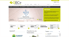 Desktop Screenshot of gbce.es